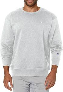 lot 39985 image: Champion Mens Powerblend Fleece Crew, C Logo Size Large