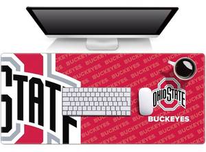 lot 40002 image: YouTheFan NCAA Logo Series Desk Pad Ohio State Buckeyes