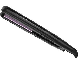 lot 40006 image: Remington 1 Inch Anti Static Flat Iron with Floating Ceramic Plates and Digital Controls Hair Straightener, Purple, 1 Count, S5502
