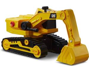 lot 40020 image: CatToysOfficial Cat Construction Power Haulers Excavator Toy Yellow