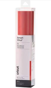 lot 40036 image: Cricut Smart Removable Vinyl (13in x 12ft, Red) for Cricut Explore 3 and Maker 3, Recommended for Indoor DIY Crafts, Decor Projects, Decals, Stickers & More, Leaves No Residue