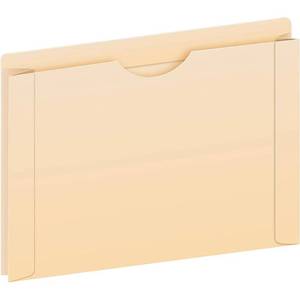 lot 40042 image: Pendaflex File Jackets, Letter Size, Manila, 2 Expansion, Reinforced Straight-Cut Tabs with Thumb Cut, 50 - per Box (22200EE)