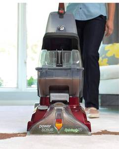 lot 40044 image: For parts or repair. Does not power on. Hoover Power Scrub Deluxe Carpet Washer