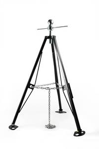 lot 56607 image: Camco EAZ-Lift Gooseneck Stabilizer-7500lb Weight Capacity-Adjustable from 30 to 44 -Black (48850)
