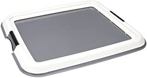 lot 56616 image: IRIS USA Small Pet Training Pad Holder Dark Gray