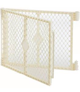 lot 56617 image: Toddleroo by North States Superyard Ultimate 2 Panel Extension, Made in USA Increases play space up to 34.4 sq. ft. (Adds 64, Ivory)