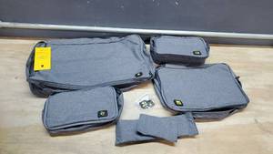 lot 56619 image: 4 Piece Luggage Organizer Set With Velcro Labels