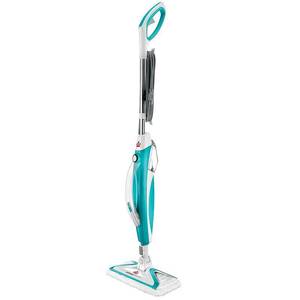 lot 56647 image: PowerFresh 2-in-1 Lightweight Swivel Steam Mop Naturally Sanitizes Hard Floors & Hard Surfaces with On-Demand Steam, 2814 (B09GS87K8Q)