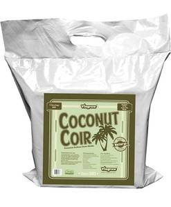 lot 56680 image: Viagrow VCCB5 Brick Soilless Media Coco Coir, OMRI Listed, 11 lb Coconut Coi, 1 Pack, 5KG Block