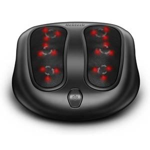lot 56693 image: Nekteck Foot Massager with Heat, Shiatsu Heated Electric Kneading Foot Massager Machine for Plantar Fasciitis, Built-in Infrared Heat Function and Power Cord