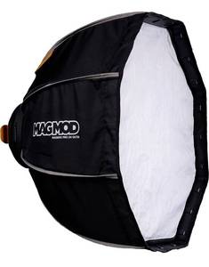 lot 61579 image: $$ MagMod MagBox PRO 24 Octa Softbox with Integrated Gel Slot and Storage Pocket for Fabric Diffuser - Compatible with Speedlight Flashes and Strobes, Retail $190