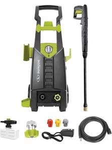lot 61601 image: Sun Joe SPX2688-MAX 2050 Max PSI 1.8-GPM Max Electric High Pressure Washer for Cleaning Your RV, Car, Patio, Fencing, Decking and More w Foam Cannon