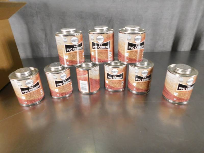 lot 3641 image: Lot of harveys P-4 PVC Cement