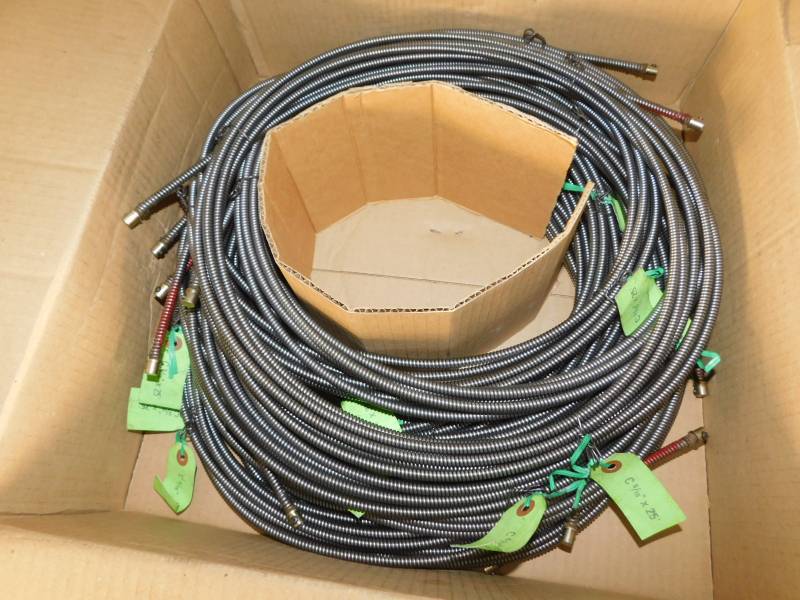 lot 3712 image: Lot of Marco Male Snap Lock Core Cables
