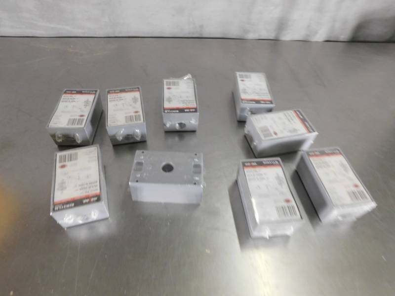 lot 3778 image: Lot of Red Dot Outlet Boxes