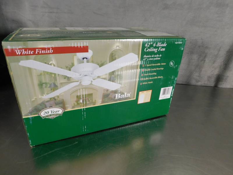 lot 3785 image: Bala 42 Ceiling Fan Factory Sealed