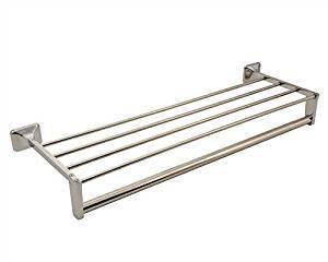 lot 3566 image: Taymor Industries Inc 01-150024BB Towel Shelf With Bar 24