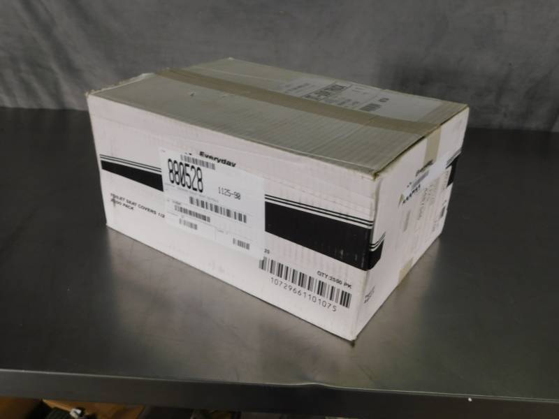 lot 3589 image: Case of Impact Products 880528 Disposable Toilet Seat Covers