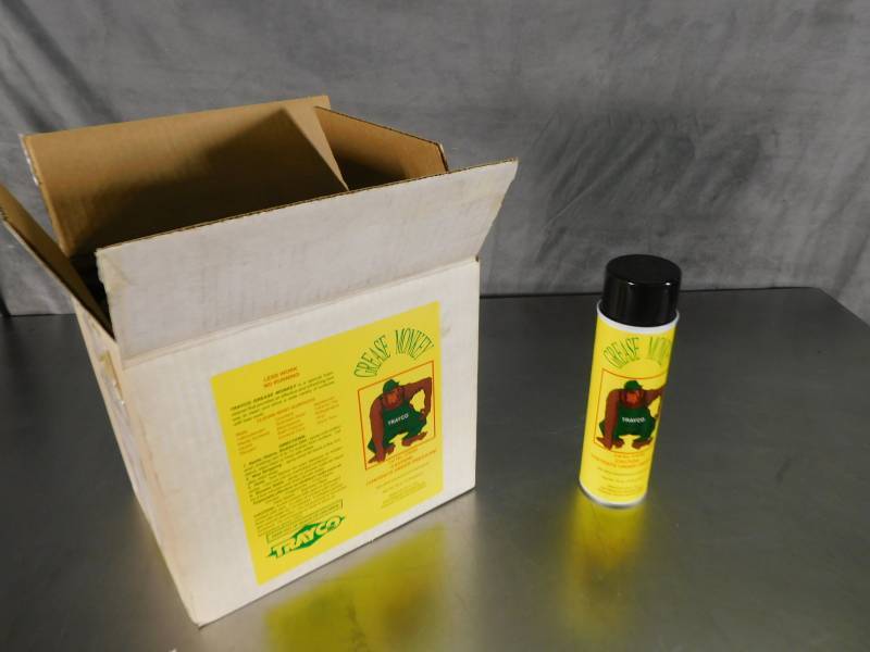 lot 3610 image: Case of Aerosol Grease Monkey Cleaner Degreaser