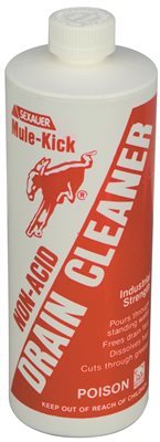 lot 3889 image: MULE KICK LIQUID CAUSTIC DRAIN OPENER, 1 QT., CASE OF 12