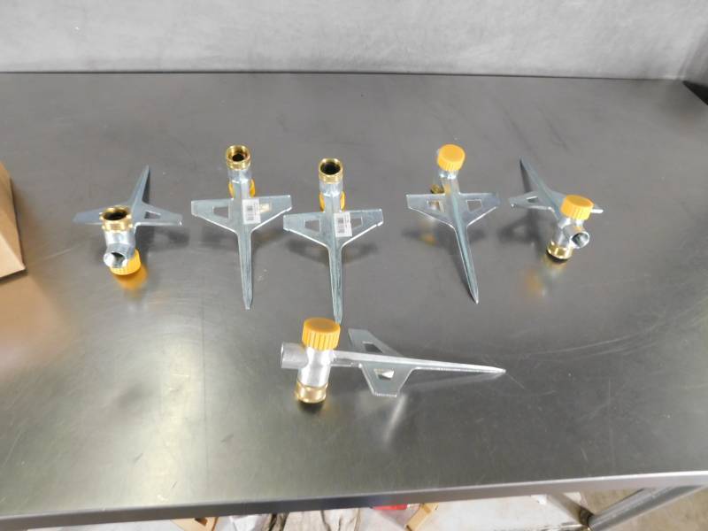 lot 3844 image: Lot of Spike Sprinkler Bases