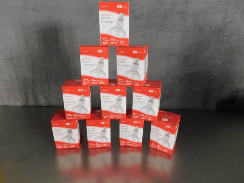 lot 3863 image: Lot of Long Life Indoor Floodlight Bubls