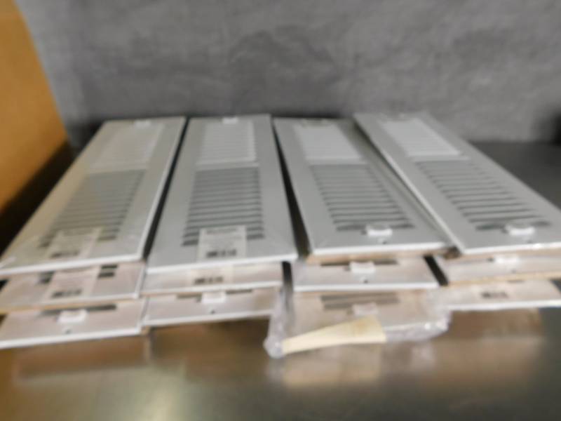 lot 3877 image: Lot of Rochester 14 x 4 2Way Sidewall Registers