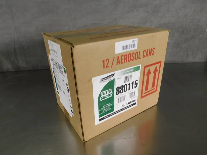 lot 3893 image: Case of Professional Solutions Tile and Grout Cleaner