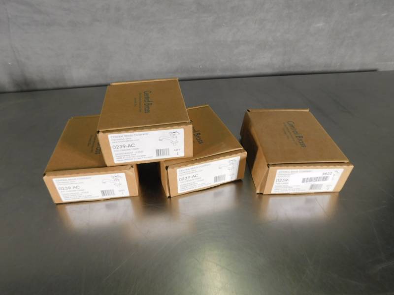 lot 3922 image: Lot of Central Brass Basin Faucets