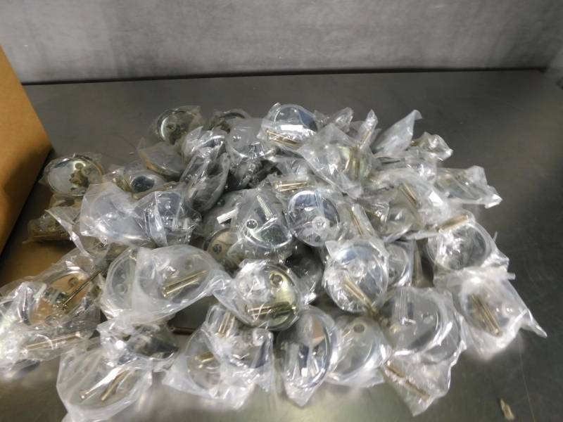 lot 3959 image: Large Lot of Trayco Waste Overflow Cover Plates