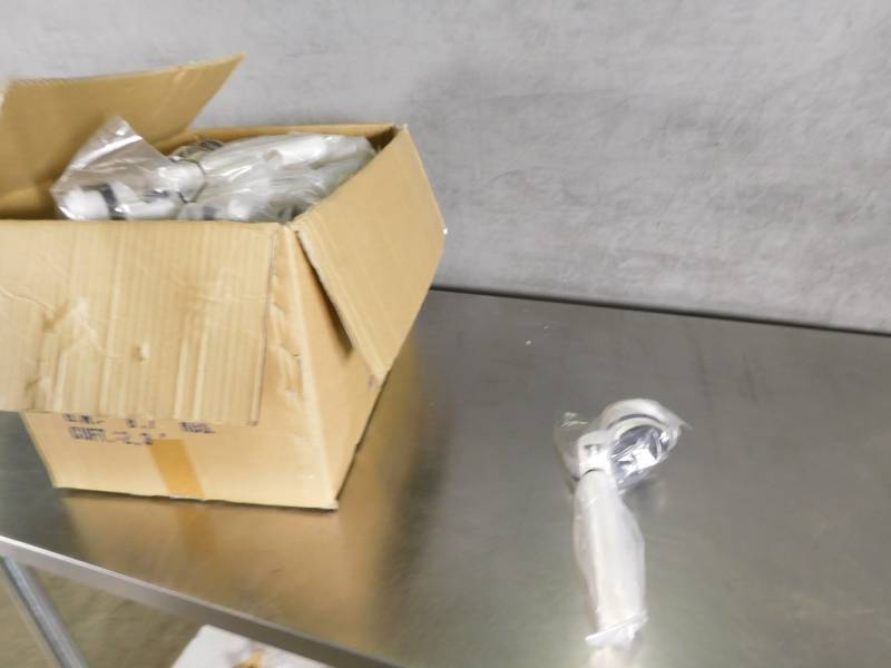 lot 3962 image: Large Lot of Toilet Flush Valves Black Flappers