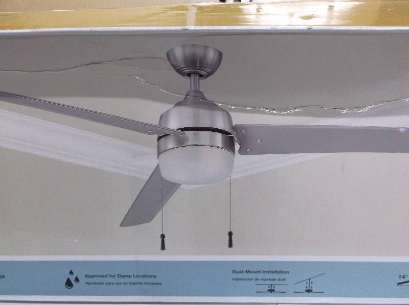 Hampton Bay 60 Inch Carrington Ceiling Fan Quiet Wobble