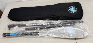 lot 42528 image: Retail $84.64 SereneLife Stand Up Paddle-Board Adjustable Paddle