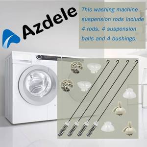lot 42585 image: Updated W10780045 Washing Machine Suspension Rods 3pcs