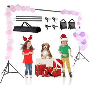 lot 44886 image: Backdrop Stand, 6.5 x 6.5ft Adjustable Photo
