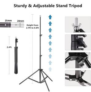 lot 44888 image: Backdrop Stand 6.5x10ft, ZBWW Photo Video