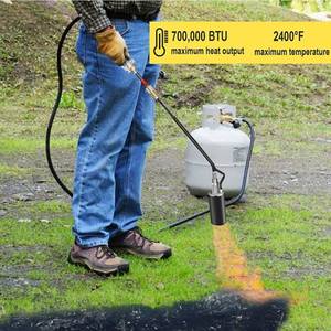 lot 44889 image: Moosth Propane Weed Torch Burner with Push