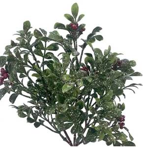 lot 44960 image: Christmas Decor New With Tags $9.99 per Lot. $30.00 Value Lot of 3- Ashland Glitz Boxwood &amp Berry Pick