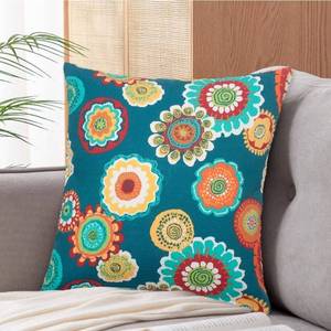 lot 45862 image: Green Pillow Patio Pillow 18 x 18 Inch