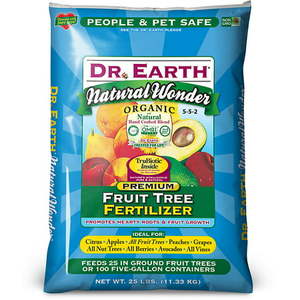 lot 45881 image: Organic $78.61 25 Lb Organic Fruit Tree Fertilizer 5-5-2