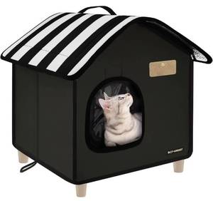 lot 52822 image: Rest-Eazzzy Weatherproof Cat Shelter for Outdoor Cats Dogs and Small Animals