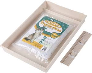 lot 52823 image: TonGass Reusable Self-Cleaning Cat Litter Box Tray