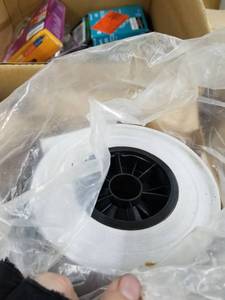 lot 29 image: GF 210 Traffic Graffic�� Matte White Vinyl - 54in x 150ft General Formulations 210 is a specially formulated flexible vinyl with a high performance acrylic pressure sensitive adhesive on a 90# Layflat liner. ...