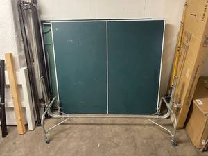 lot 6469 image: full size folding ping pong table