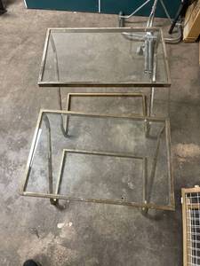 lot 6472 image: nesting side tables