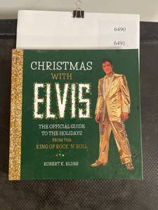 lot 6489 image: Christmas with Elvis book