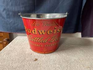 lot 6669 image: Budweiser beer bucket