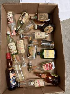 lot 6748 image: liquor bottle lot