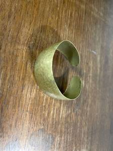 lot 6784 image: copper bracelet