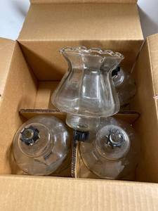 lot 6802 image: 4 glass globes